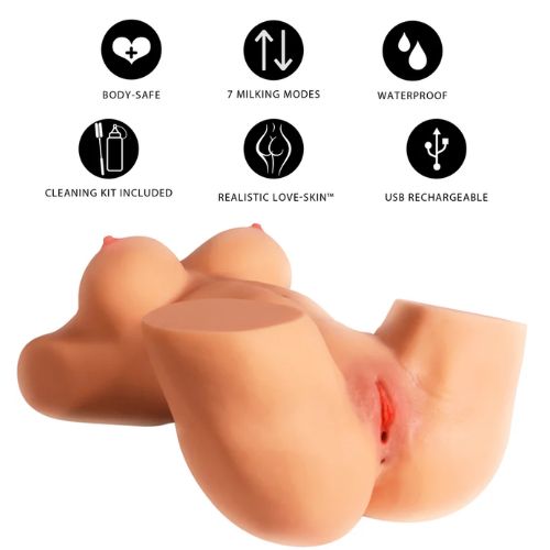 Bangers Milking Mega Slut Light Skin Tone from Nice 'n' Naughty