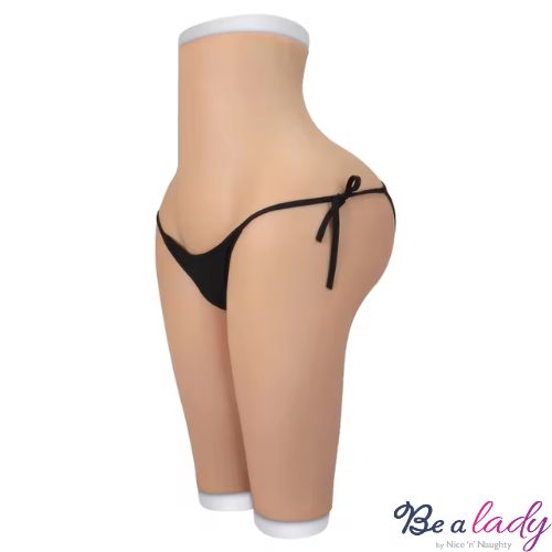 Be a Lady Long Length Butt Enhancer Pants Natural Skin Tone from Nice 'n' Naughty