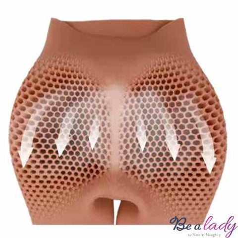 Be a Lady Silicone Buttock Enhancing Pants Natural Skin Tone from Nice 'n' Naughty