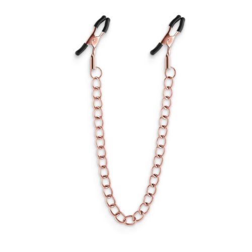 Bound Chain Nipple Clamps Rose Gold from Nice 'n' Naughty