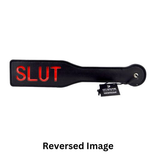 Bound to Please SLUT Spanking Paddle from Nice 'n' Naughty