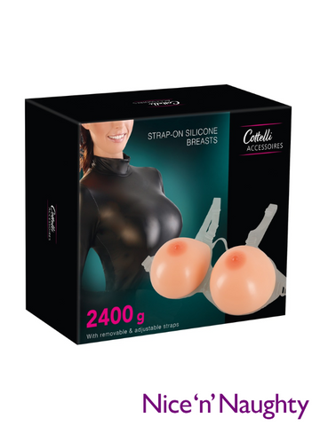 Cottelli Collection Strap-on Silicone Breasts 2400g from Nice 'n' Naughty