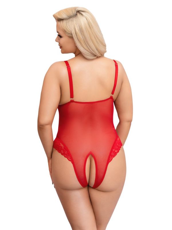 Cottelli Curves Powernet Body Red from Nice 'n' Naughty