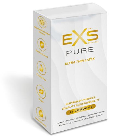 EXS Pure Condoms 12 Pack from Nice 'n' Naughty