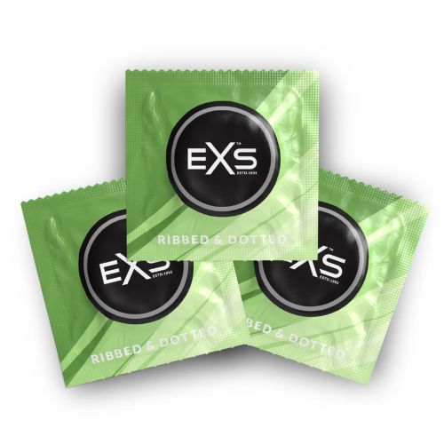 EXS Ribbed & Dotted Condoms 144 Pack from Nice 'n' Naughty