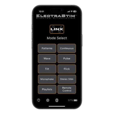 ElectraStim LINX Electro Stimulator Black from Nice 'n' Naughty