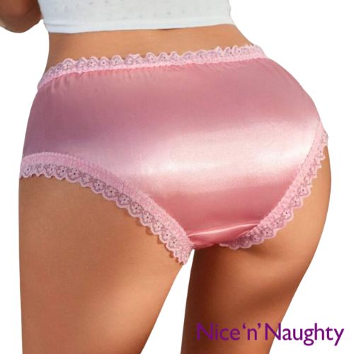 Frilly Knickers w Bow Pink from Nice 'n' Naughty