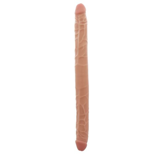 Get Real Double Dong 16 Inch Light Skin Tone from Nice 'n' Naughty