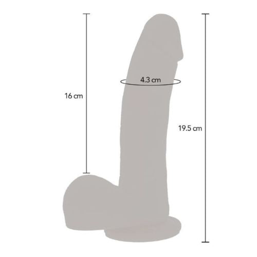 Get Real Magnetic Pulse Thrusting Dildo Light Skin Tone from Nice 'n' Naughty