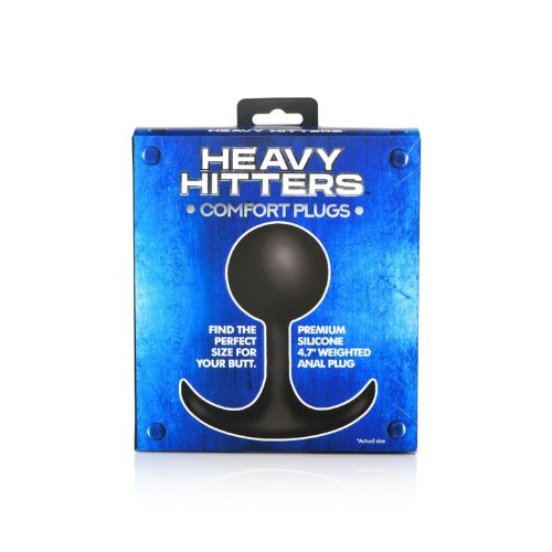 Heavy Hitters Comfort Plugs Weighted Round Plugs from Nice 'n' Naughty