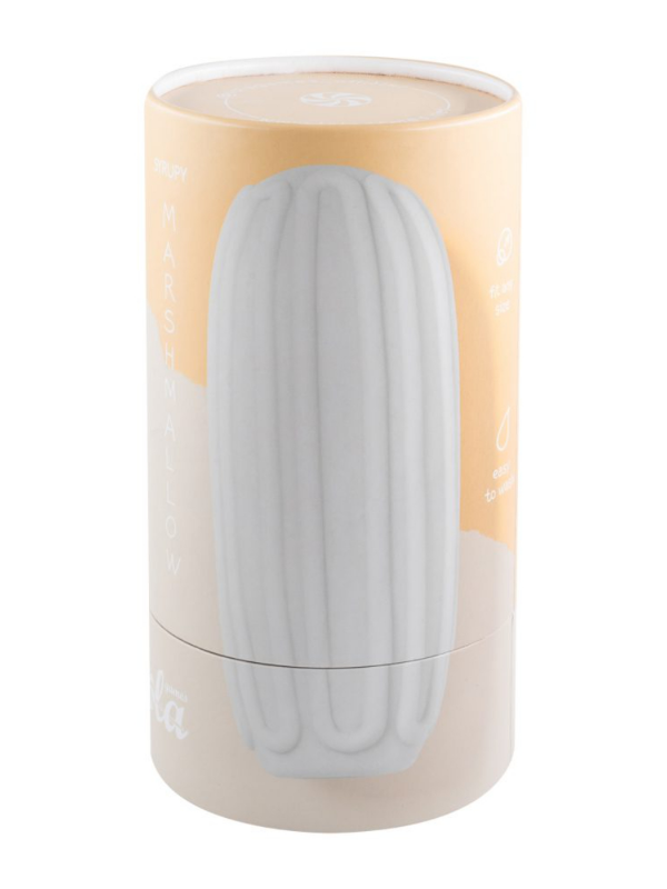 LOLA Marshmallow Maxi Syrupy Masturbator White from Nice 'n' Naughty