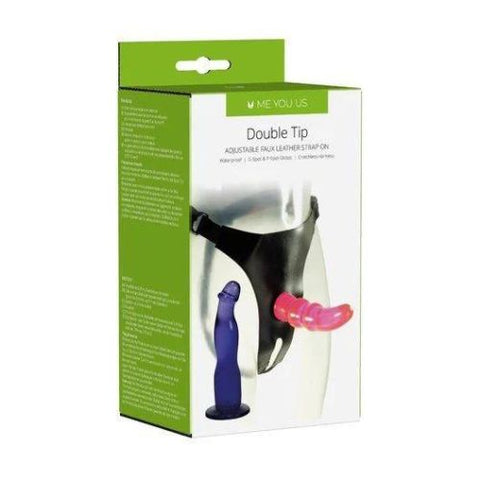 Me You Us Double Tip Strap-On Harness Kit With 2 Dildos from Nice 'n' Naughty