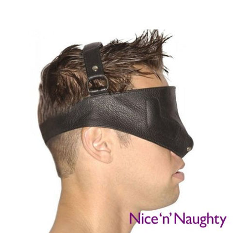 Nice ’n’ Naughty Eclipse Leather Blindfold Mask