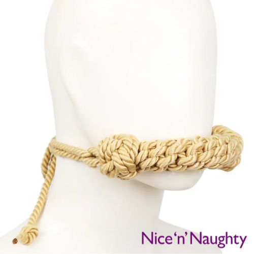 Nice 'n' Naughty Shibari Rope Bit Gag from Nice 'n' Naughty