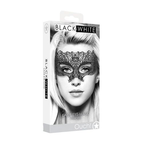 Ouch! Princess Lace Mask Black from Nice 'n' Naughty