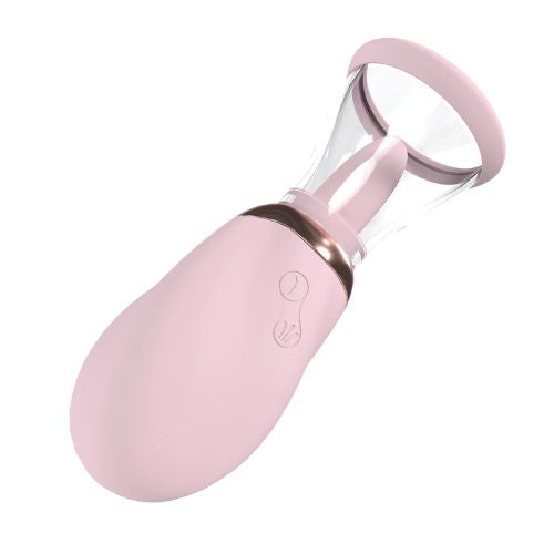 Pumped by Shots Boost Rechargeable Vulva and Breast Pump Pink from Nice 'n' Naughty