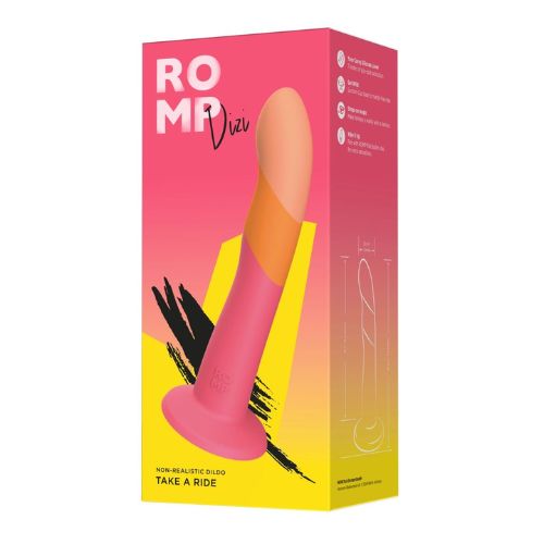 ROMP Dizi  Non Realistic Dildo Orange from Nice 'n' Naughty