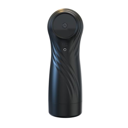 Rev Sucking & Vibrating Male Masturbator Black from Nice 'n' Naughty