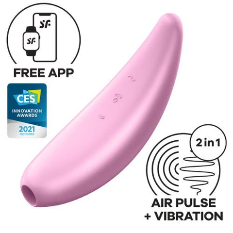 Satisfyer Curvy 3 + Pink from Nice 'n' Naughty