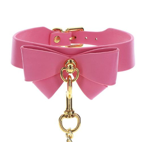 Taboom Malibu Collar and Leash Pink from Nice 'n' Naughty