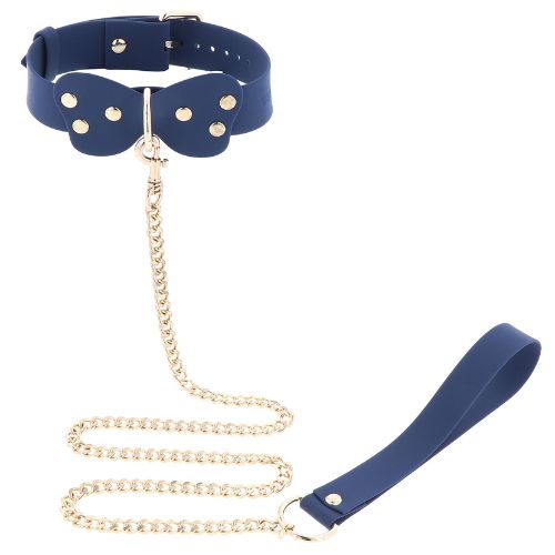 Taboom Silicone Collar and Leash Set Blue from Nice 'n' Naughty