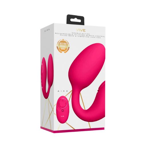 Vive Aika - Pulse Wave & Vibrating Love Egg Pink from Nice 'n' Naughty