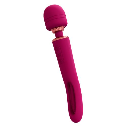 Vive Kiku Double Ended Wand Pink Silicone from Nice 'n' Naughty