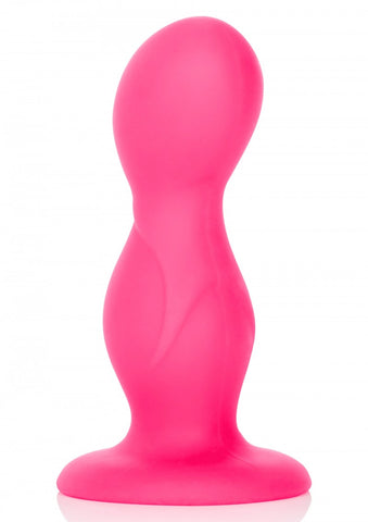 CalExotics Silicone Back End Play Anal Dildo with Suction Cup