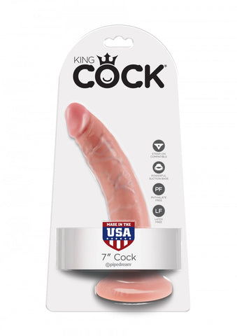 King Cock 7" Dildo