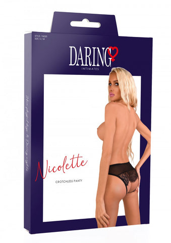 Daring Intimates Nicolette Crotchless Panty