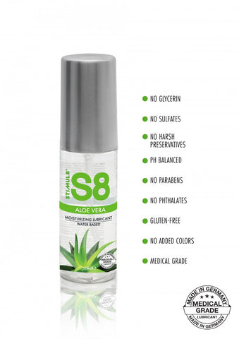 STIMUL8 S8 Water Based Aloe Vera Lubricant