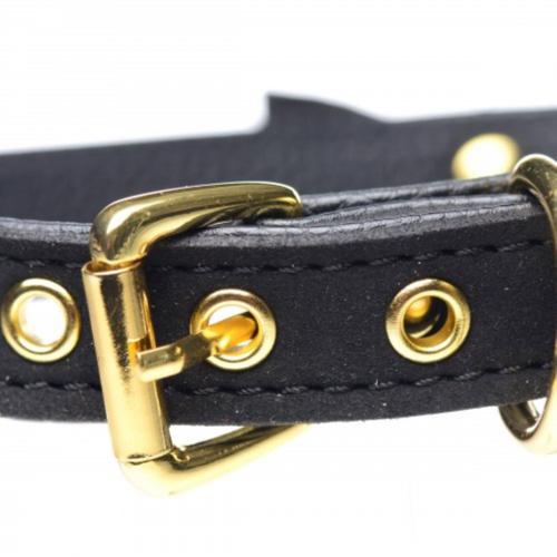 Master Series Golden Kitty Collar With Cat Bell