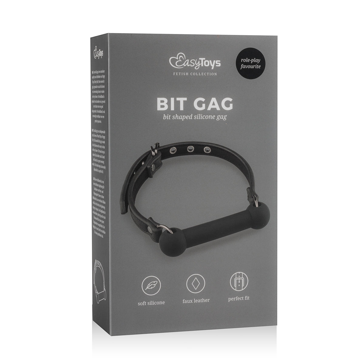 EasyToys Silicone Bit Gag