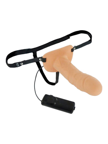 Size Matters Erection Assist Hollow Strap-On Vibe