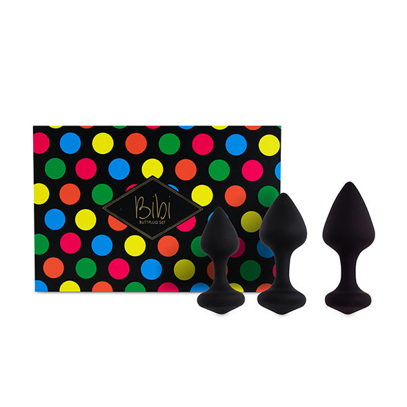 Feelztoys Bibi Butt Plug 3 Piece Set