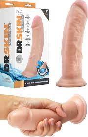 Dr Skin 8" Self Lubricating Dildo