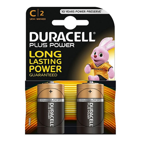 Duracell C Batteries 2 Pack