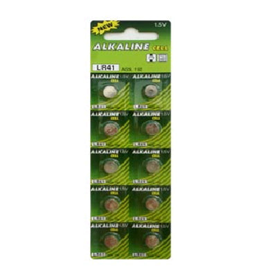 LR41 Batteries 10 Pack