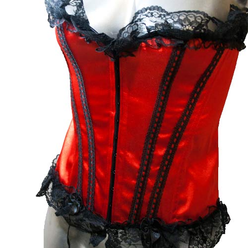 Sunburst Matt Satin Corset