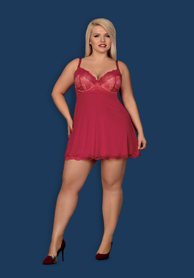 Obsessive Rosalyne Babydoll & Thong