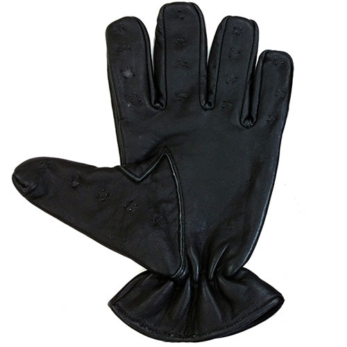 Rouge Leather Vampire Gloves