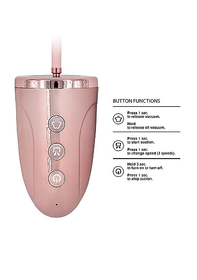 Pumped Automatic Rechargeable Clitoral & Nipple Pump Set