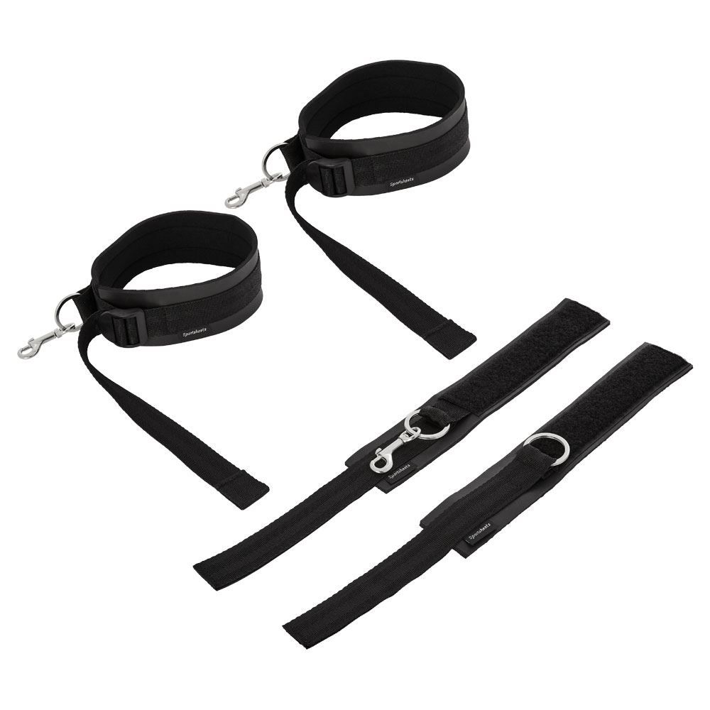 Sportsheets Restraint Thigh & Wrist Cuffs Set